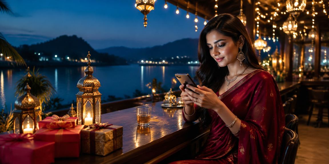 রাঙামাটিতে মোবাইলে ঈদ উৎসবে অনলাইন বেটিং উপভোগ করছেন একজন তরুণ